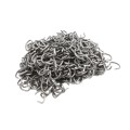 Chain Link 9 Gauge Hog Rings [500 Quantity] - Tension Wire Clip (Aluminum) (Hardware)